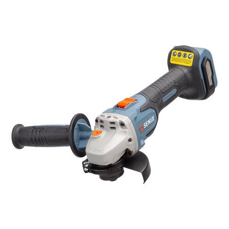 SENIX 20 Volt Max* 4 1/2-Inch Brushless Angle Grinder, Tool Only PAX2115-M2-0